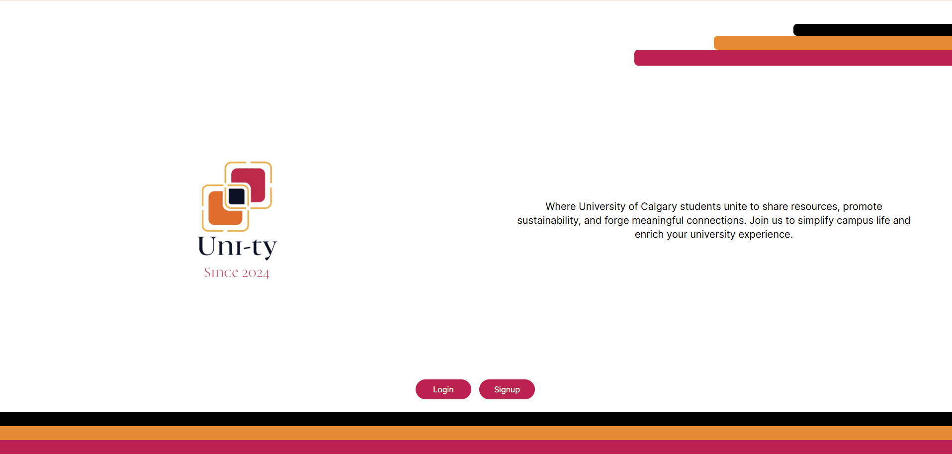 A screenshot of the Uni-ty project